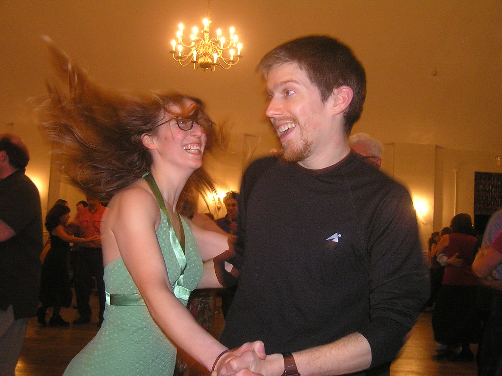 Doug&Elizadance at the wedding contra dance vanessa Flickr
