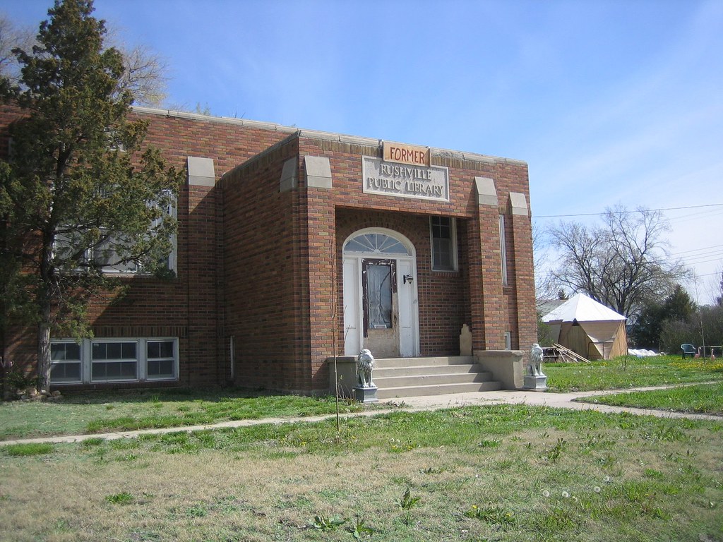 FORMER Rushville Public Library (NE) a photo on Flickriver
