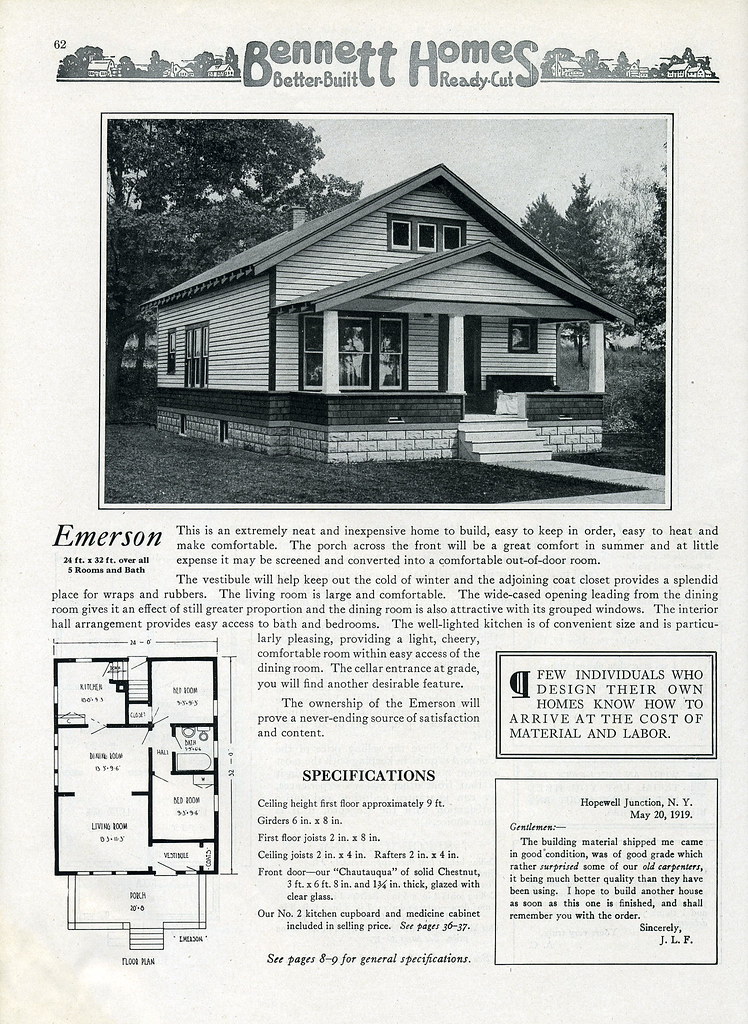 Kit Homes 1920 The Emerson Daily Bungalow Flickr