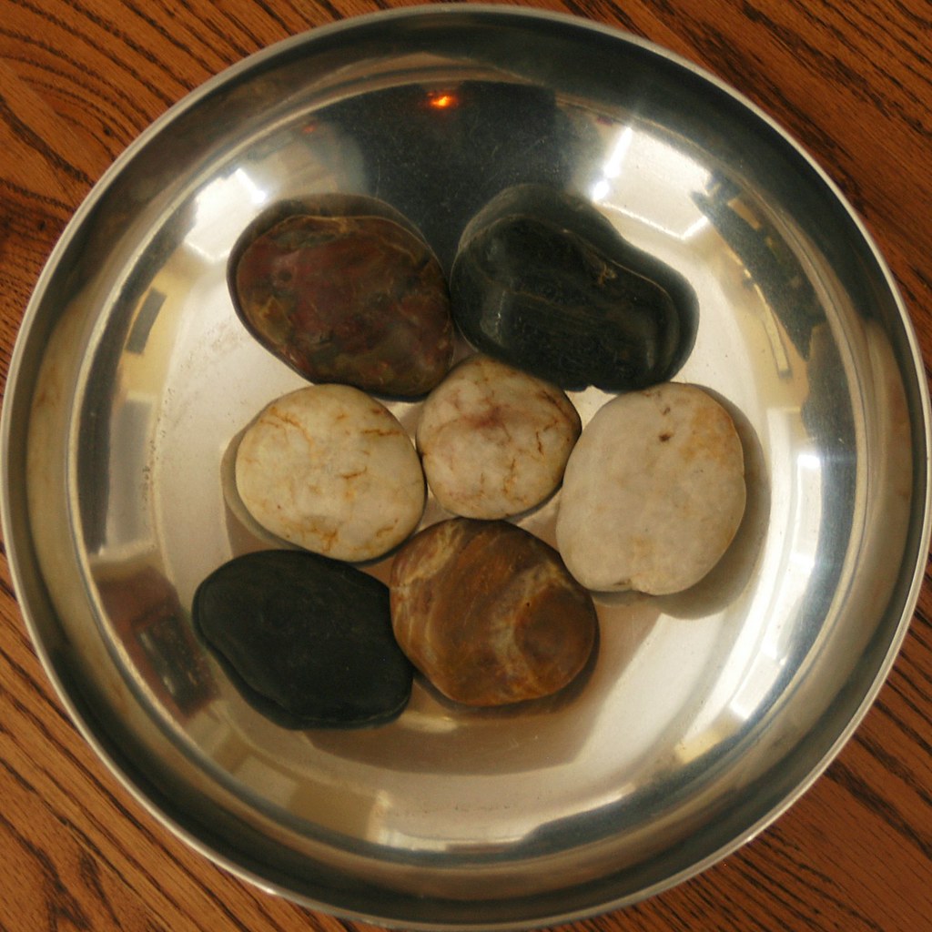 Bowl of rocks Squared Circle For some reason I love square… Flickr