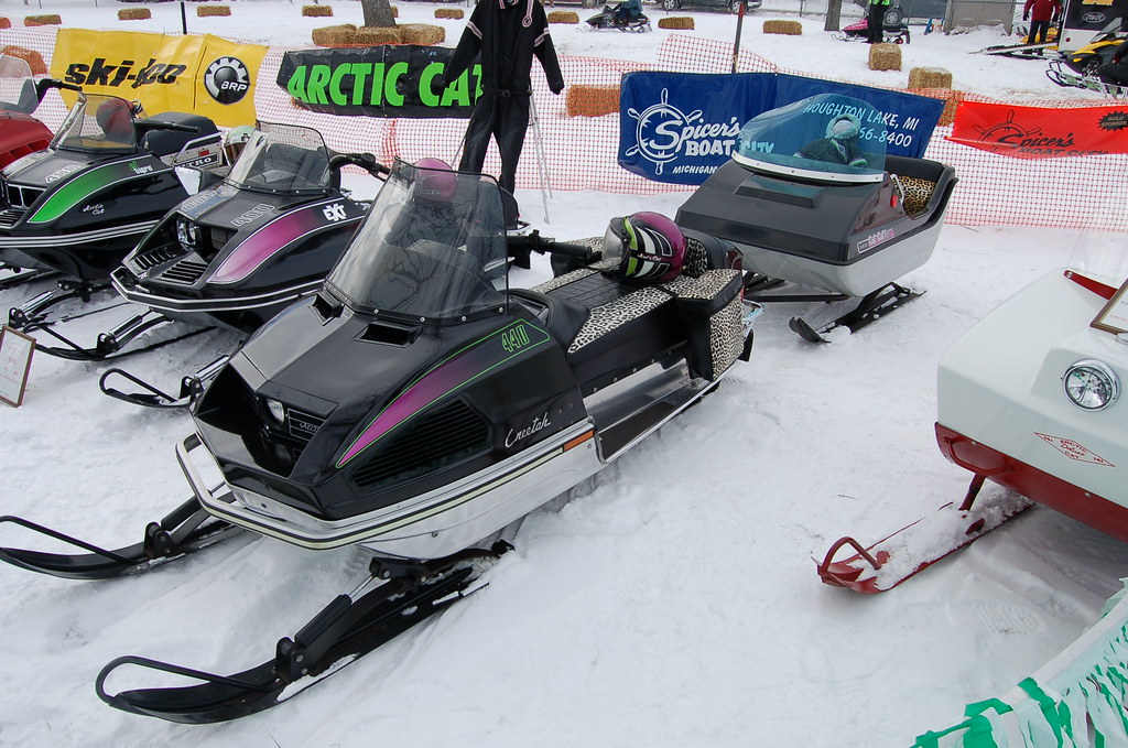 Flickriver Photoset 'Antique Snowmobiles' by Joetography LLC