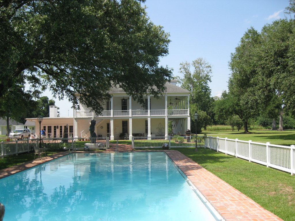 New Roads, LA Ramsey Plantation, the view from out poolsid… Flickr