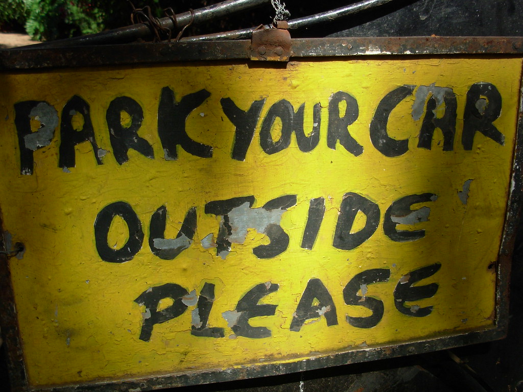 Park your car I can park my car inside!!!! Lucas Dibo Flickr