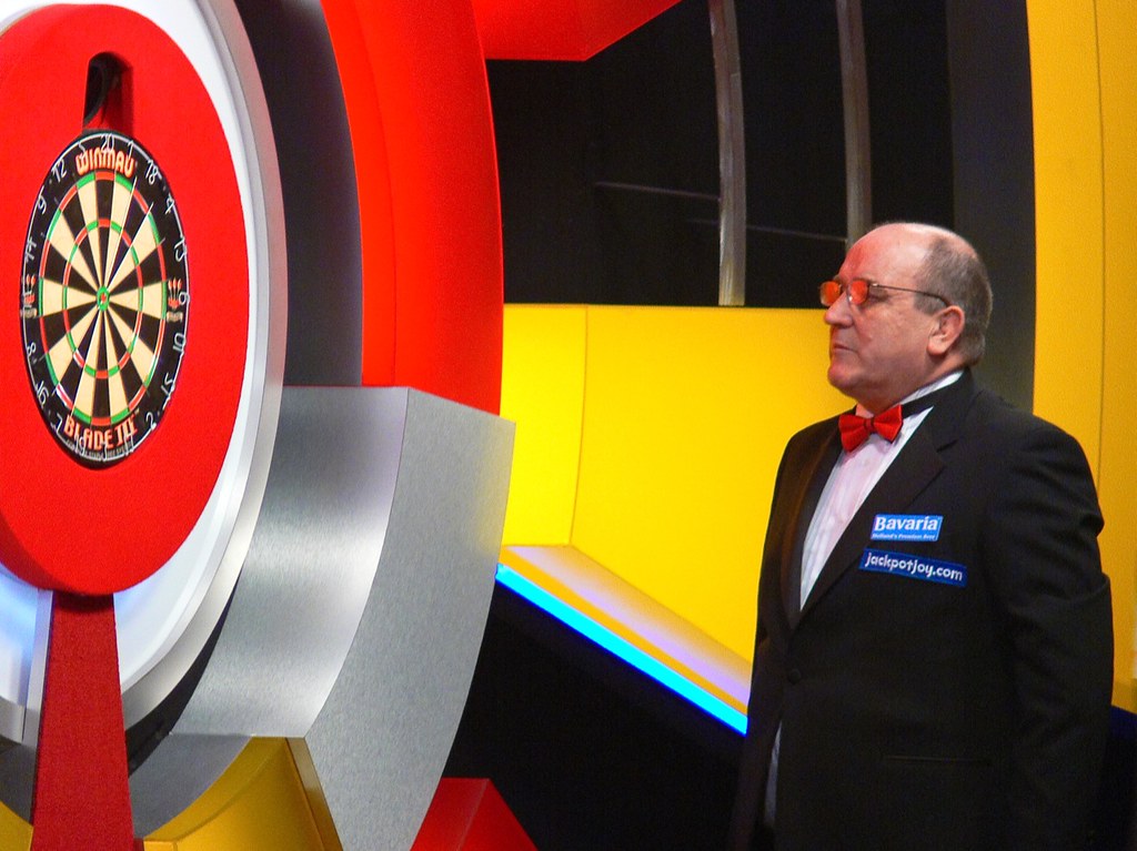 BDO Darts40 Referee John Jones Flickr