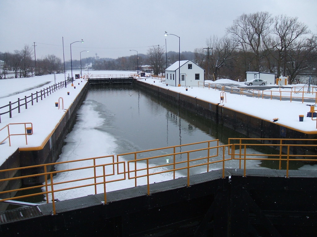 Oswego Canal Lock 7 This is a winter shot of Oswego Barg… Flickr