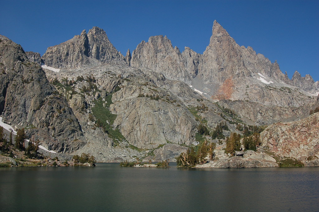 Minaret Lake Minaret Lake with Clyde Minaret, Mammoth CA Dave Wayne