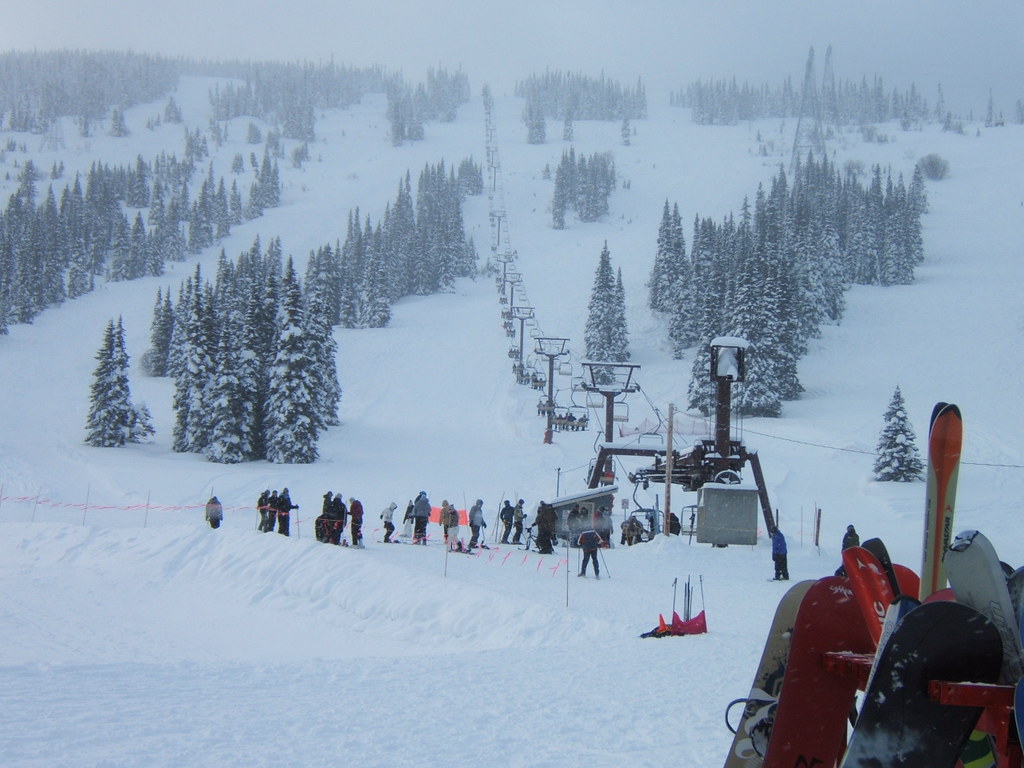 Powder King skiing area Harry Barber Flickr