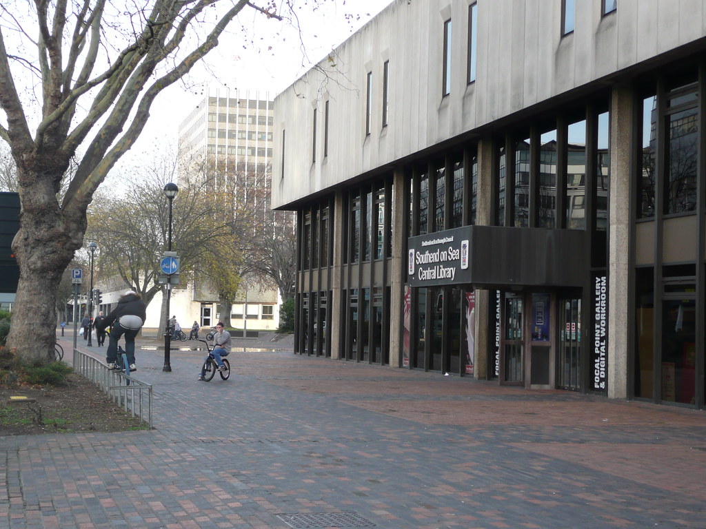 Southend Library Also some kids of BMX's Phil Parsons Flickr