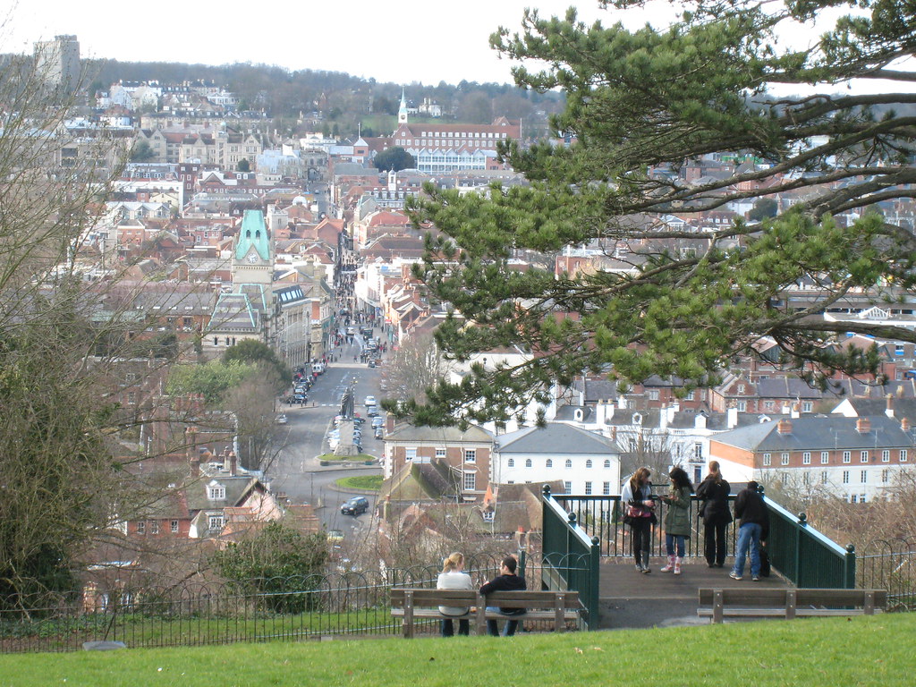 Winchester from St Giles Hill Dubris Flickr
