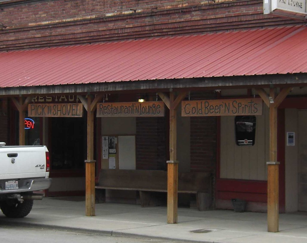 Pick 'n' Shovel Restaurant When I saw this, I imagined lit… Flickr