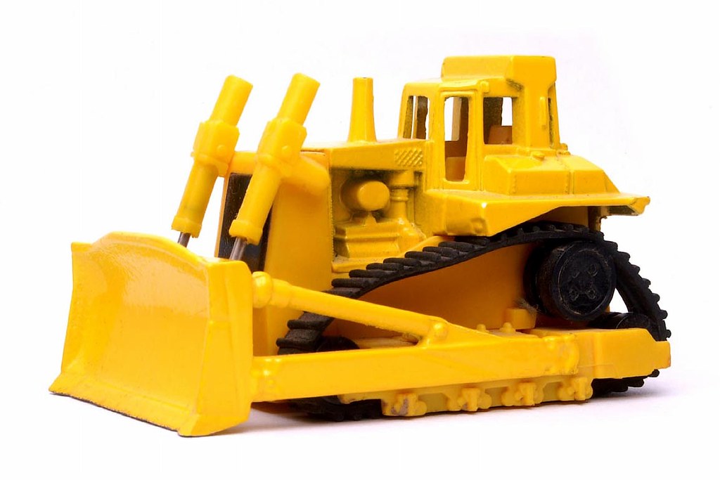 Hot Wheels CAT Bulldozer This bulldozer was part of the Wo… Flickr