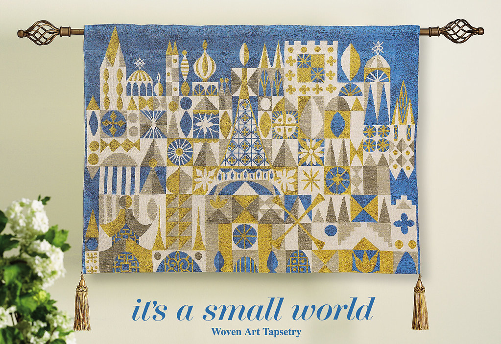 Disneyland Small World Art Tapestry MARY BLAIR ART TAPESTR… Flickr