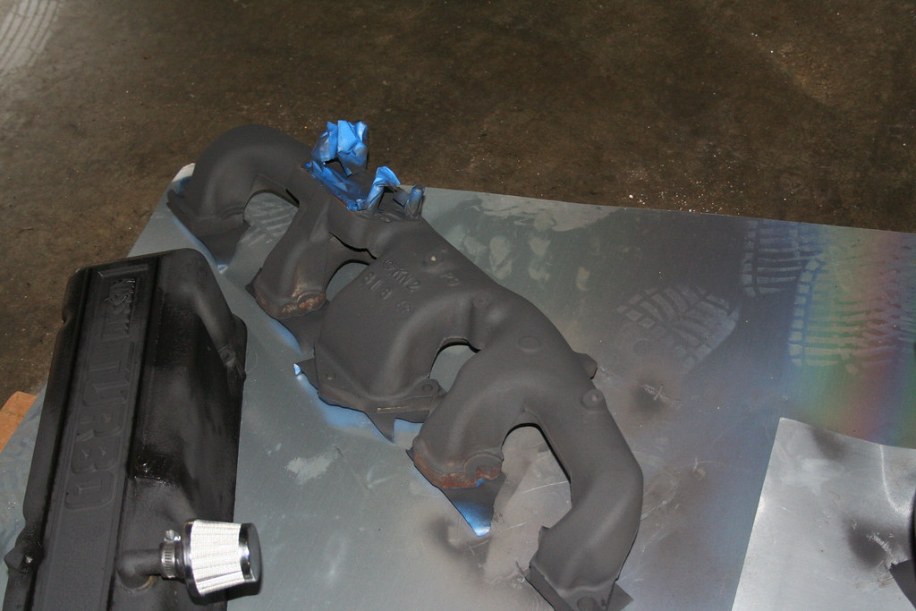 Painted Exhaust Manifold For more information visit www.pr… Flickr