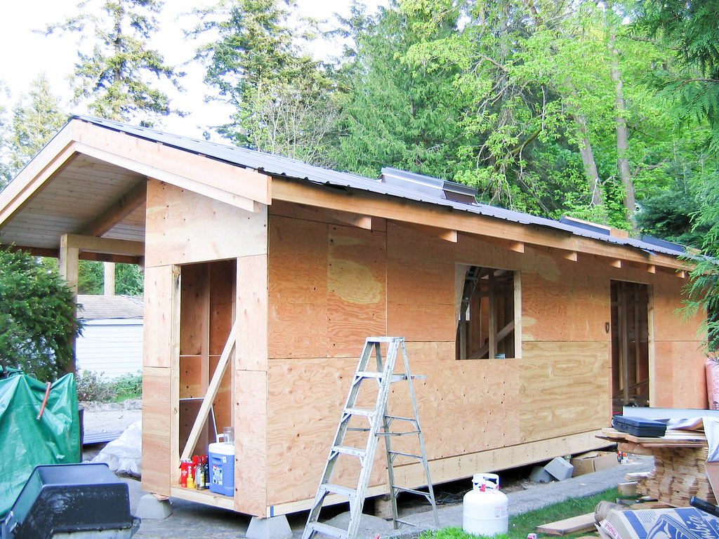 Sleeping shack Construction Construction Rain Longson Flickr
