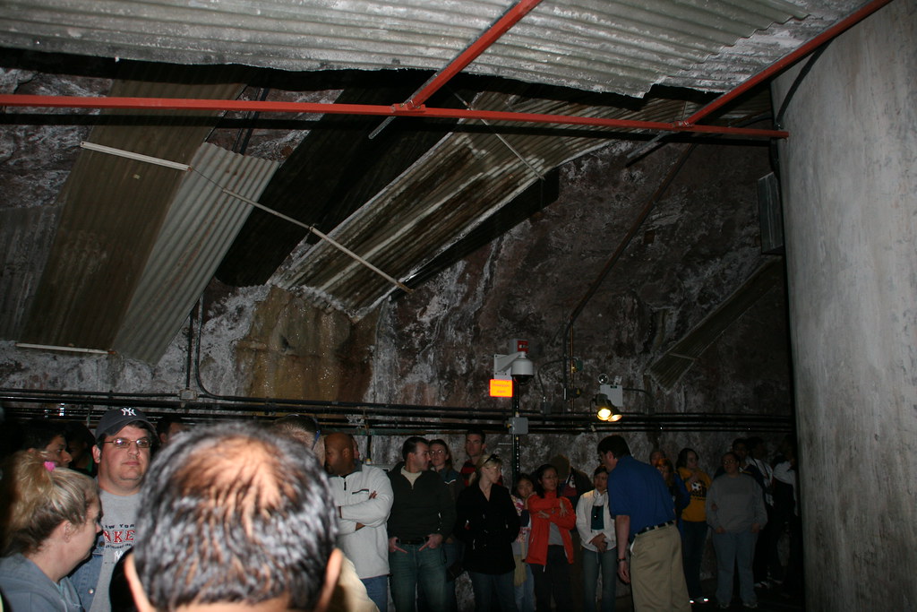 Inside one of the diversion tunnels at the Hoover Dam Flickr