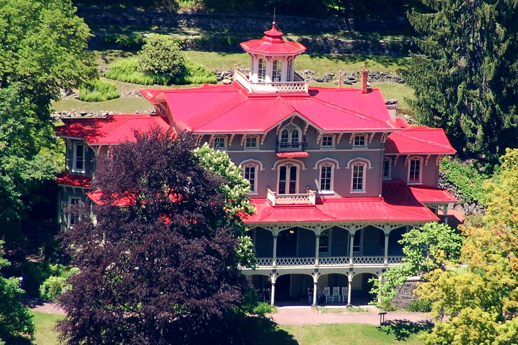 Jim Thorpe the Asa Packer Mansion from Flagstaff Hill Flickr