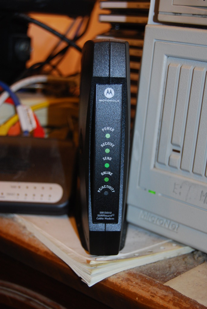 Motorola SB5101U Cable Modem Motorola SB5101U cable modem … Flickr