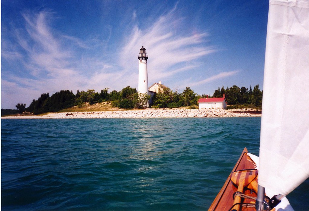 Kayaking to South Manitou Island After building my kayak, … Flickr