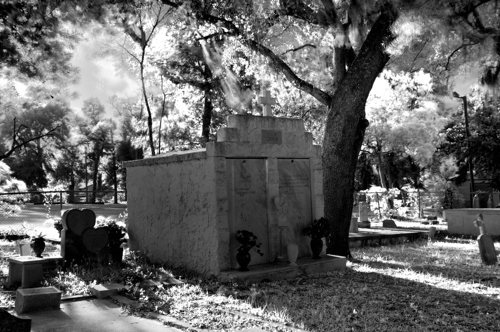 Old French Cemetery Biloxi MS View On Black Large Taken … Flickr