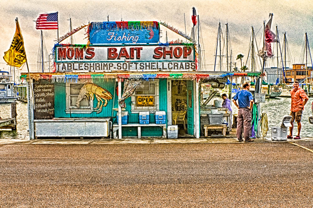 Mom's Bait Shop Rockport, TX Robin Haas Flickr