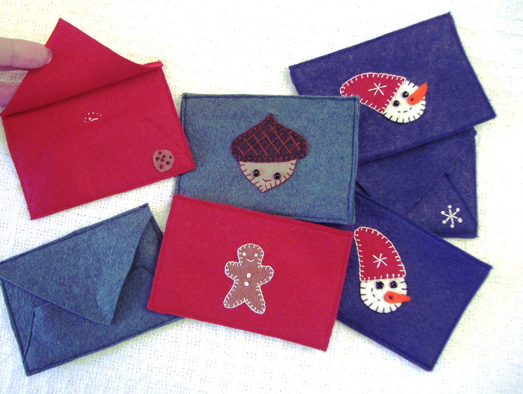 Holiday Felt Envelopes Felt Envelopes are perfect for all … Flickr