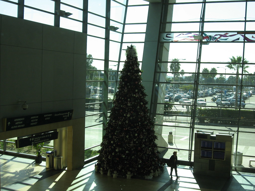 Christmas Tree at SAN The Christmas Tree at San Diego Int'… Flickr