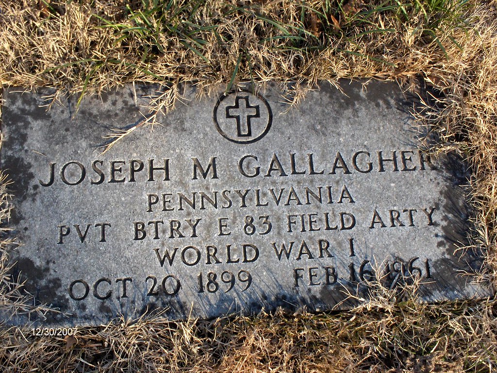 Joseph M. Gallagher Joseph M Gallagher Pennsylvania PVT Ba… Flickr