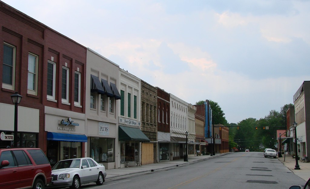 Downtown Elkin, NC Seth Gaines Flickr