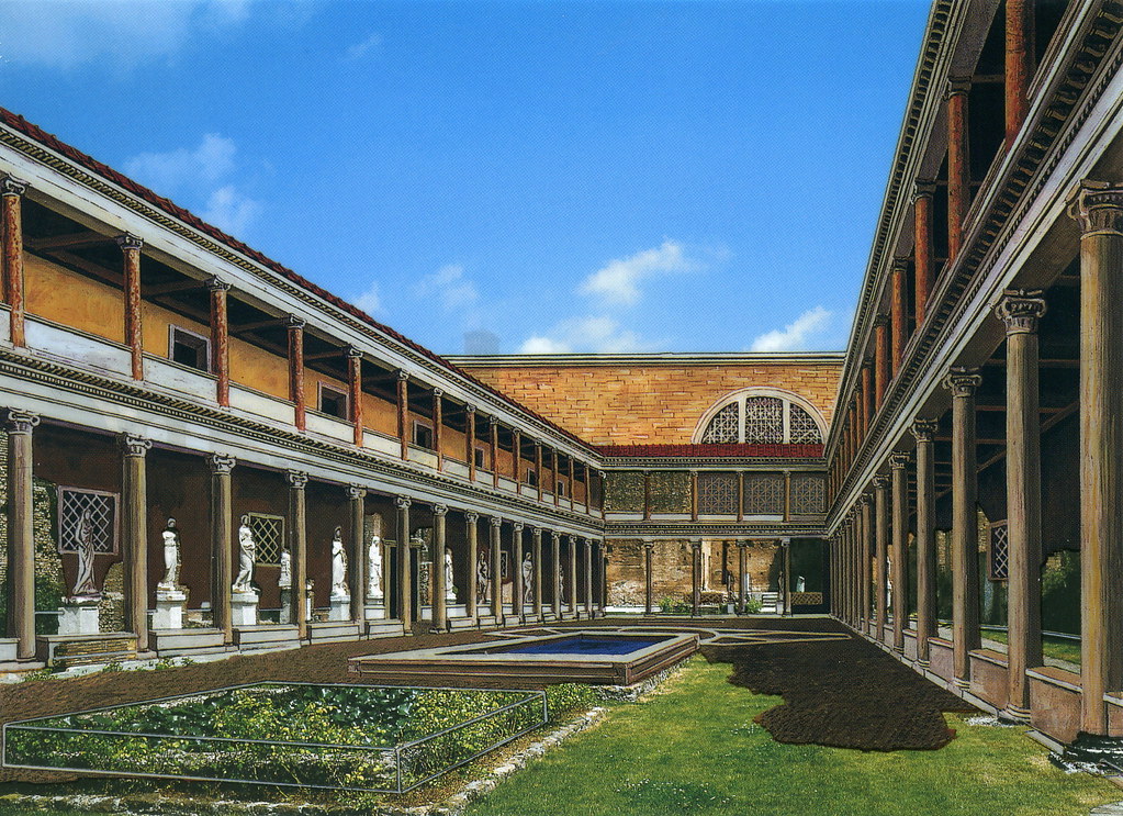 House of the Vestal Virgins past Larry Koester Flickr