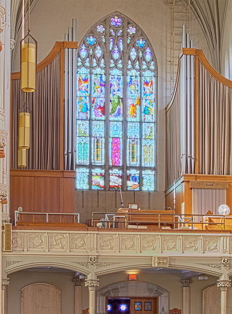 Saint Peter Cathedral, in Belleville, Illinois, USA pipe… Flickr