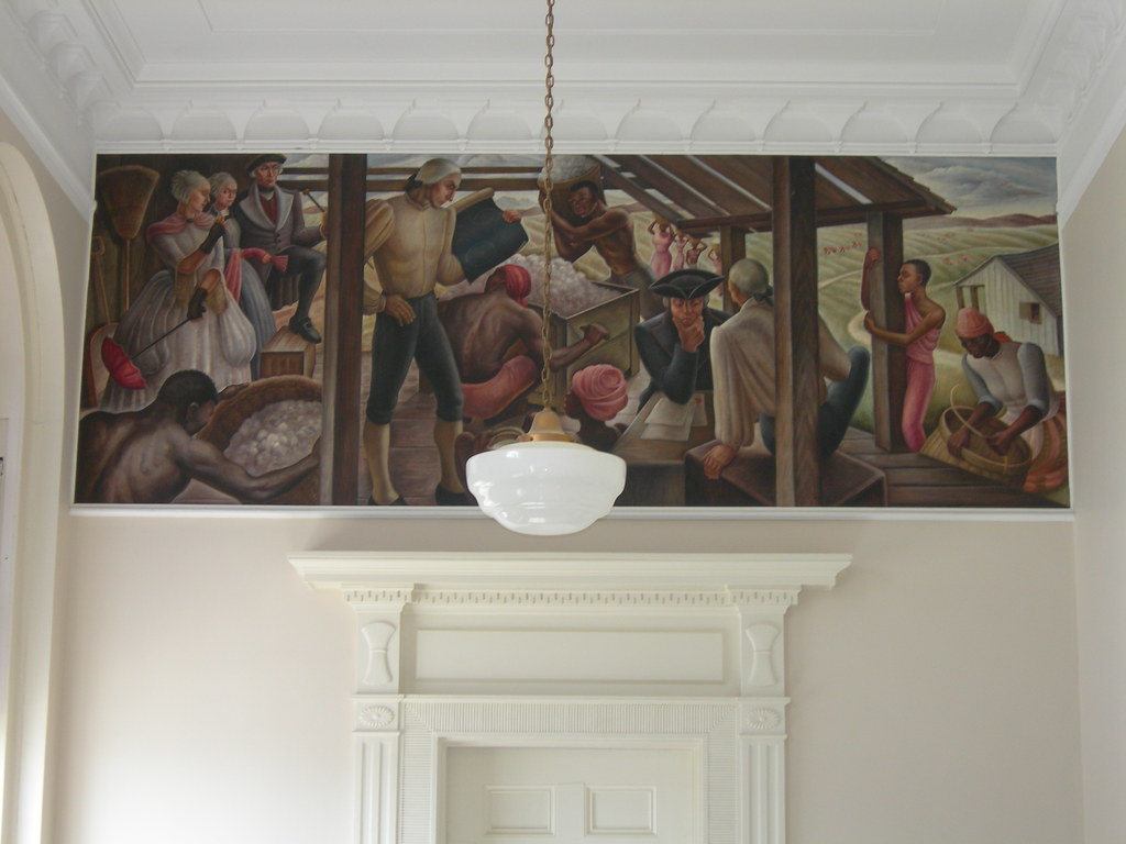 Swainsboro GA Post Office Mural New Deal mural entitled "E… Flickr