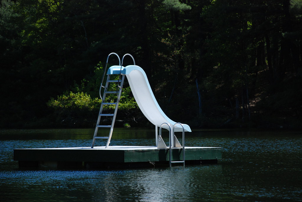 Merriewold It's a fun slide, but not when the water is rea… Flickr