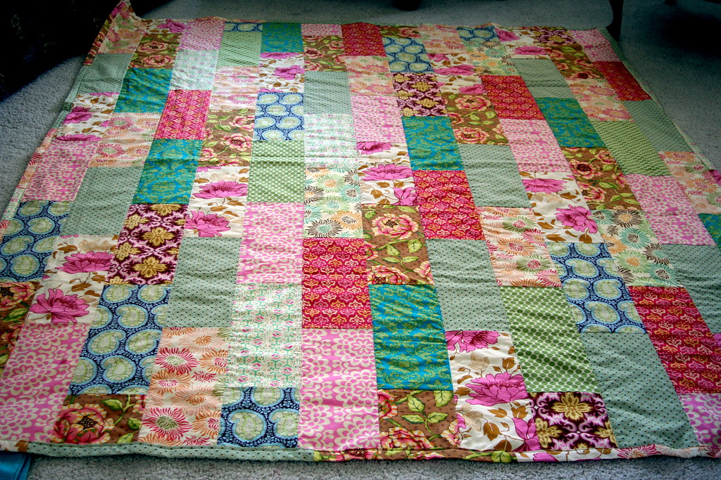 Finished Queen Sized Quilt Rachel Denbow Flickr