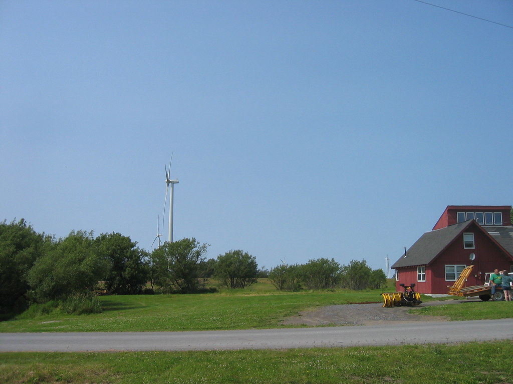 Wind mills Lowville NY Windmills out in back of Cathy and … Flickr