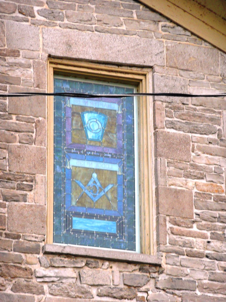 Sackets Harbor, NY Union Hotel Masonic window This was bui… Flickr