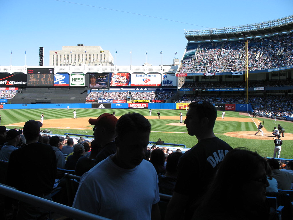 Yankee Stadium, 04/29/06 obstructed views from the first … Flickr