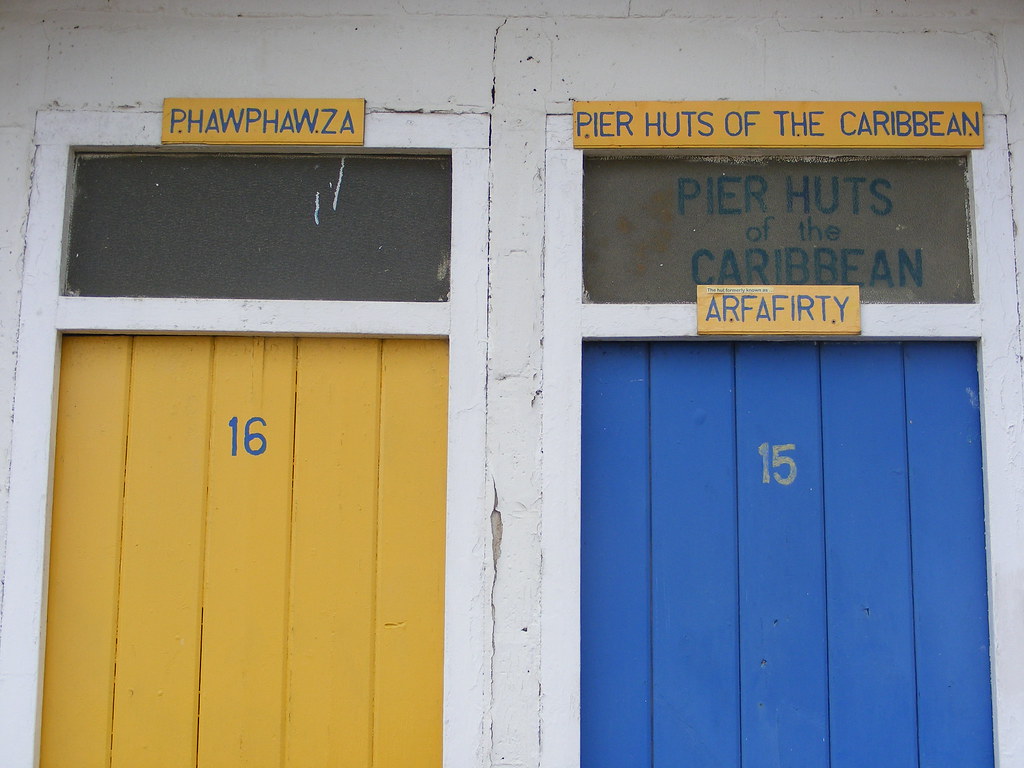 Amusing beach huts photo 1 Some amusing beach hut names fr… Flickr