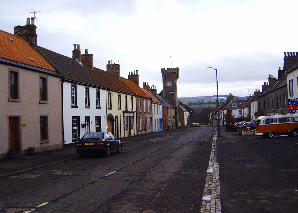 Ayton High Street Ayton, Berwickshire, Scotland. Taken in … Dave