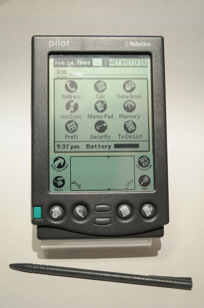US Robotics Palm Pilot 5000 It still works. digitalbear Flickr