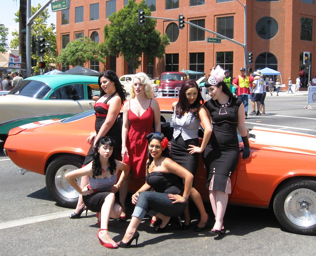 Car Show Fifties Gals City of Riverside, California. River… Flickr