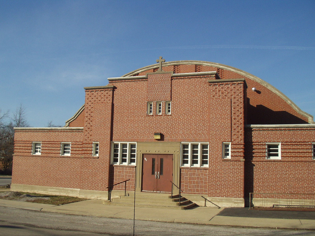 gymnasium Aviston, IL. St. Francis Gymnasium, I think; at … Flickr