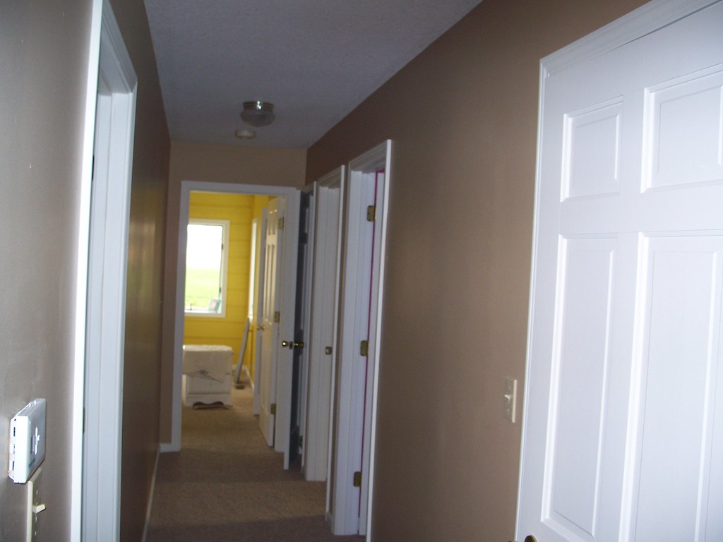 hall finishedsatin paint walls/trim shaneic9 Flickr