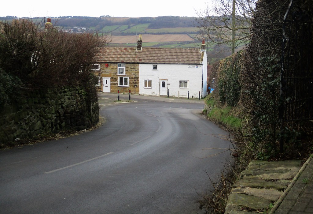 Walking down Skelton Green Bank As a small girl I walking … Flickr