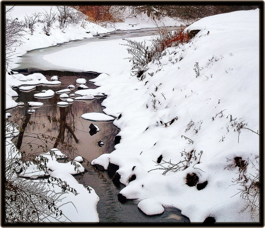 Cold Brook Reflections Michael Flickr