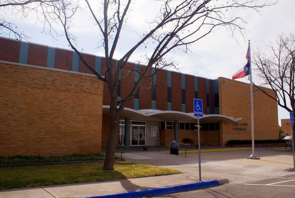 Crane County Courthouse Crane, Texas built in 1948 remodel… Flickr