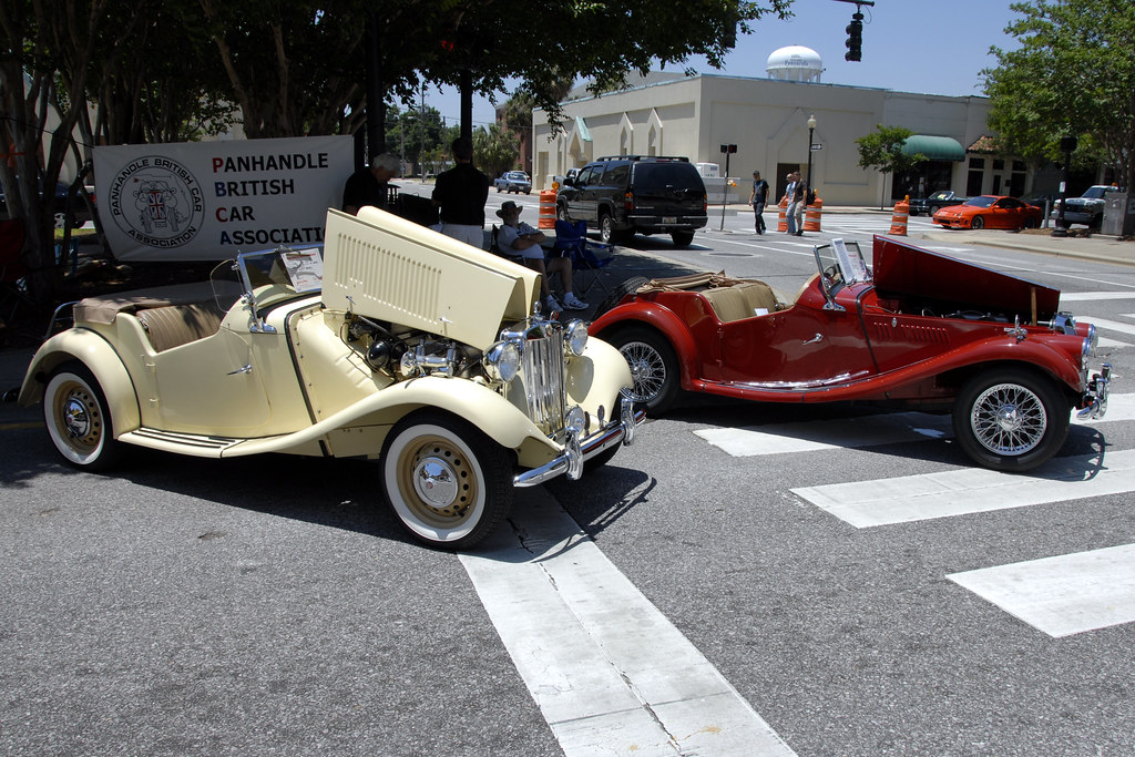 Classic Cars, British MGs 1st Annual Old Palafox Days Car,… Flickr