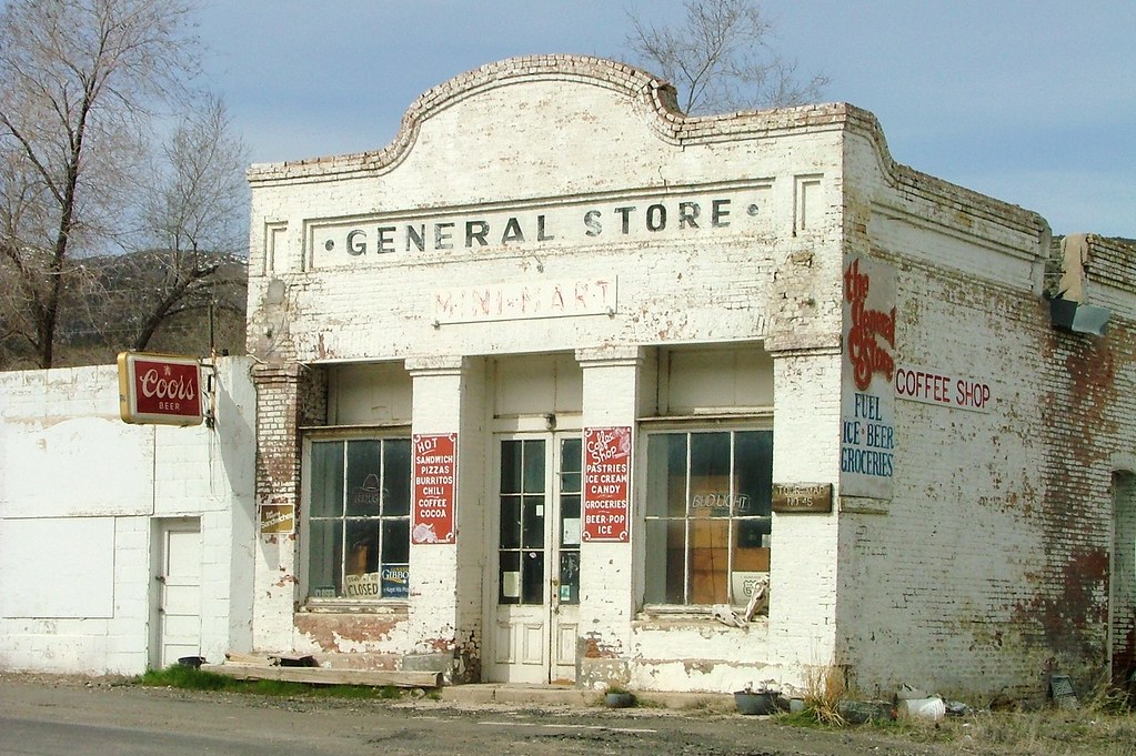 Eureka, Nevada General Store originally built as the Ott… Flickr