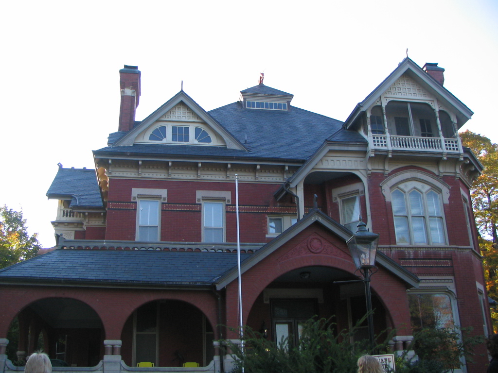 The Gargoyle House B. P. Waggener home in Atchison, Kansas… Flickr