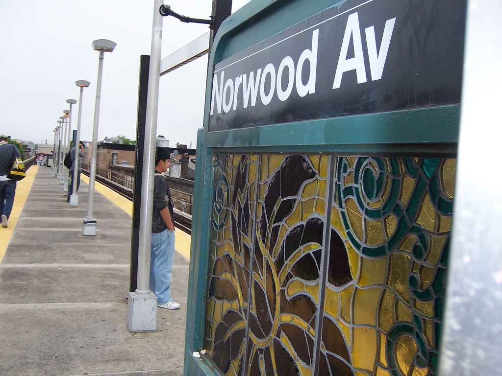 Norwood Avenue Station nycsubwayart Flickr