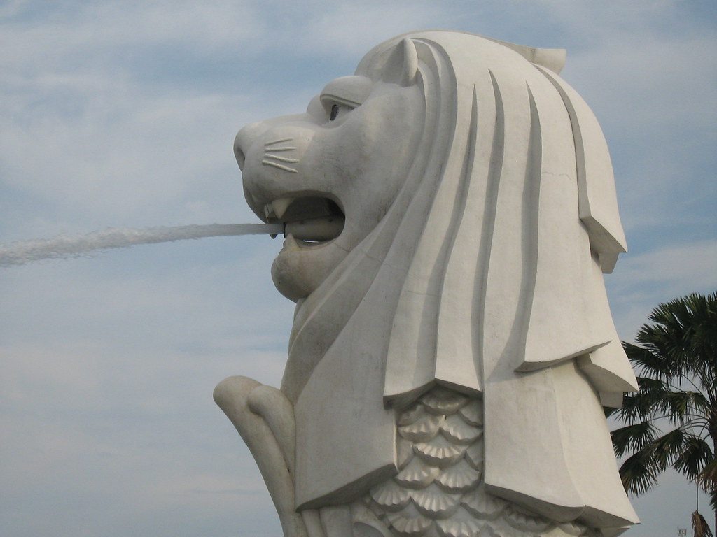 MERLION The symbol of Singapore as the Lion City PINOY PHOTOGRAPHER